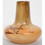 ARNALDO MINIATI - HAND PAINTED POTTERY VASE