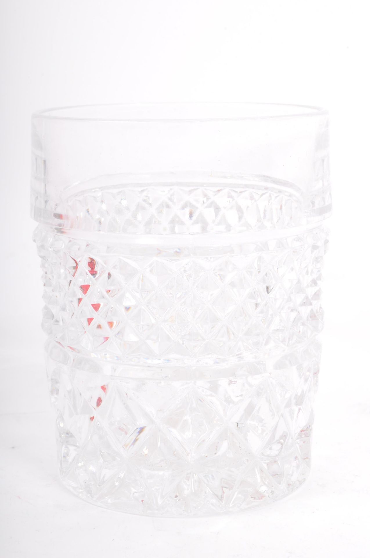 VINTAGE 20TH CENTURY LIQUOR GLASS DECANTER & GLASSES - Image 5 of 5