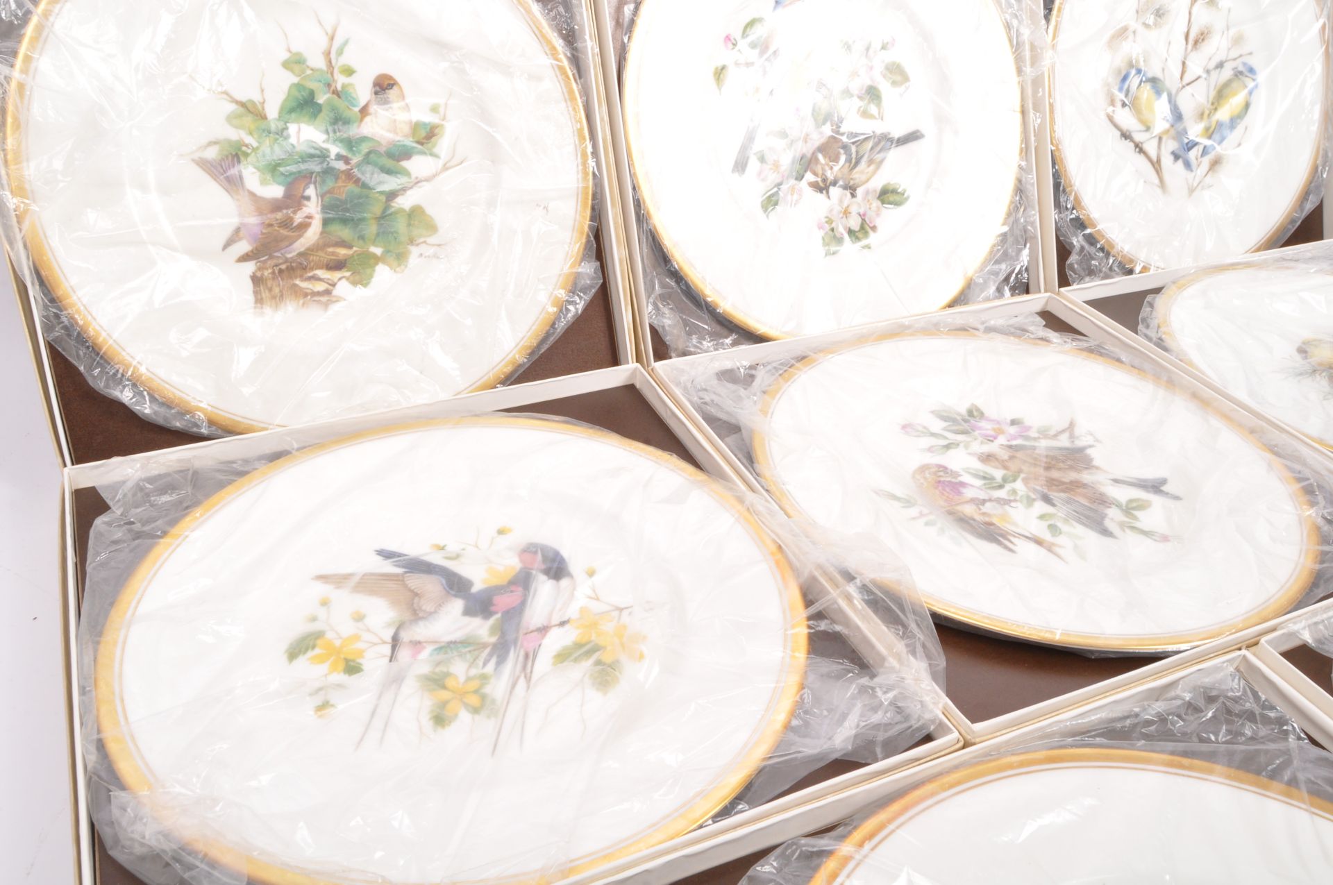 A COLLECTION OF 9 BOEHM OF MALVERN EUROPEAN BIRDS COLLECTION PLATES - Bild 6 aus 7