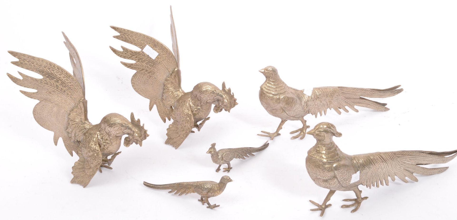 COLLECTION OF VINTAGE 20TH CENTURY METAL BIRD ORNAMENTS - Image 8 of 8
