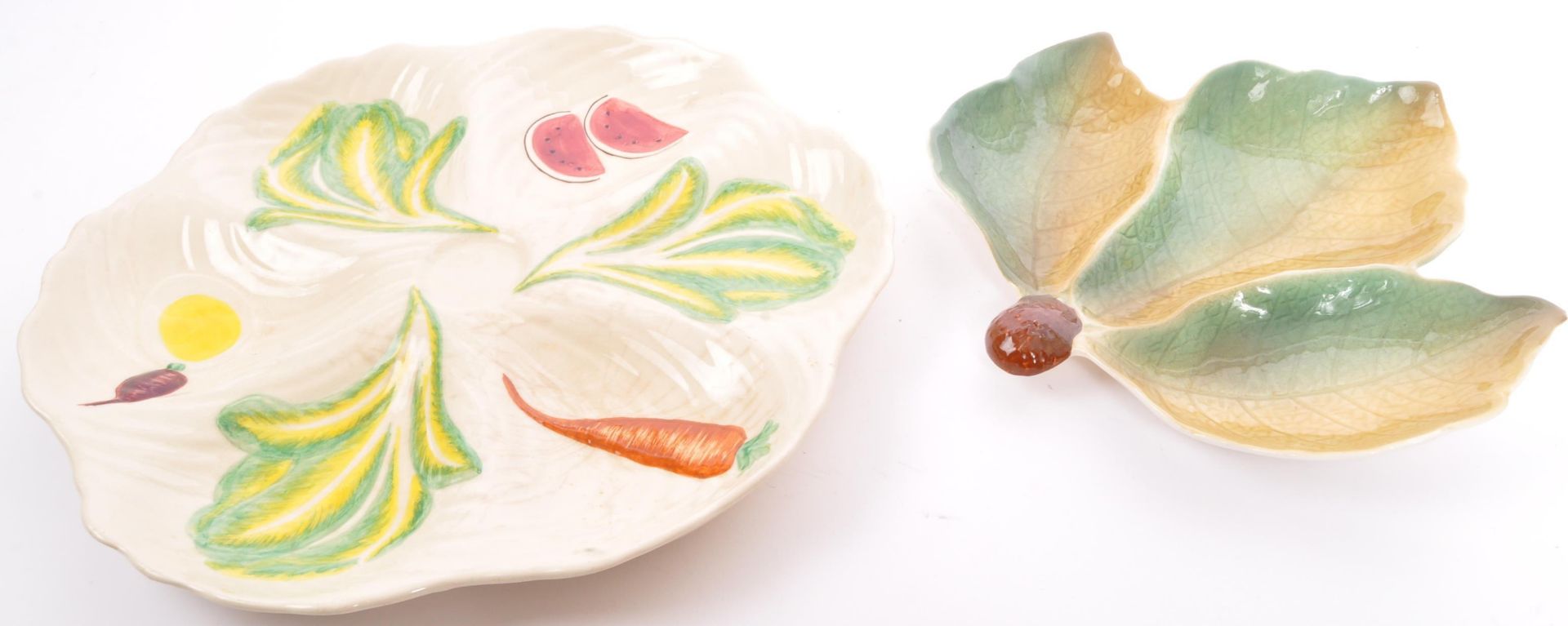 ROYAL WINTON HORS D'OEUVRE DISH AND SHORT & SONS DISH - Image 3 of 5