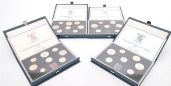 FOUR UNITED KINGDOM PROOF COIN SETS
