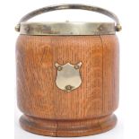 VICTORIAN 19TH CENTURY BISCUIT BARREL