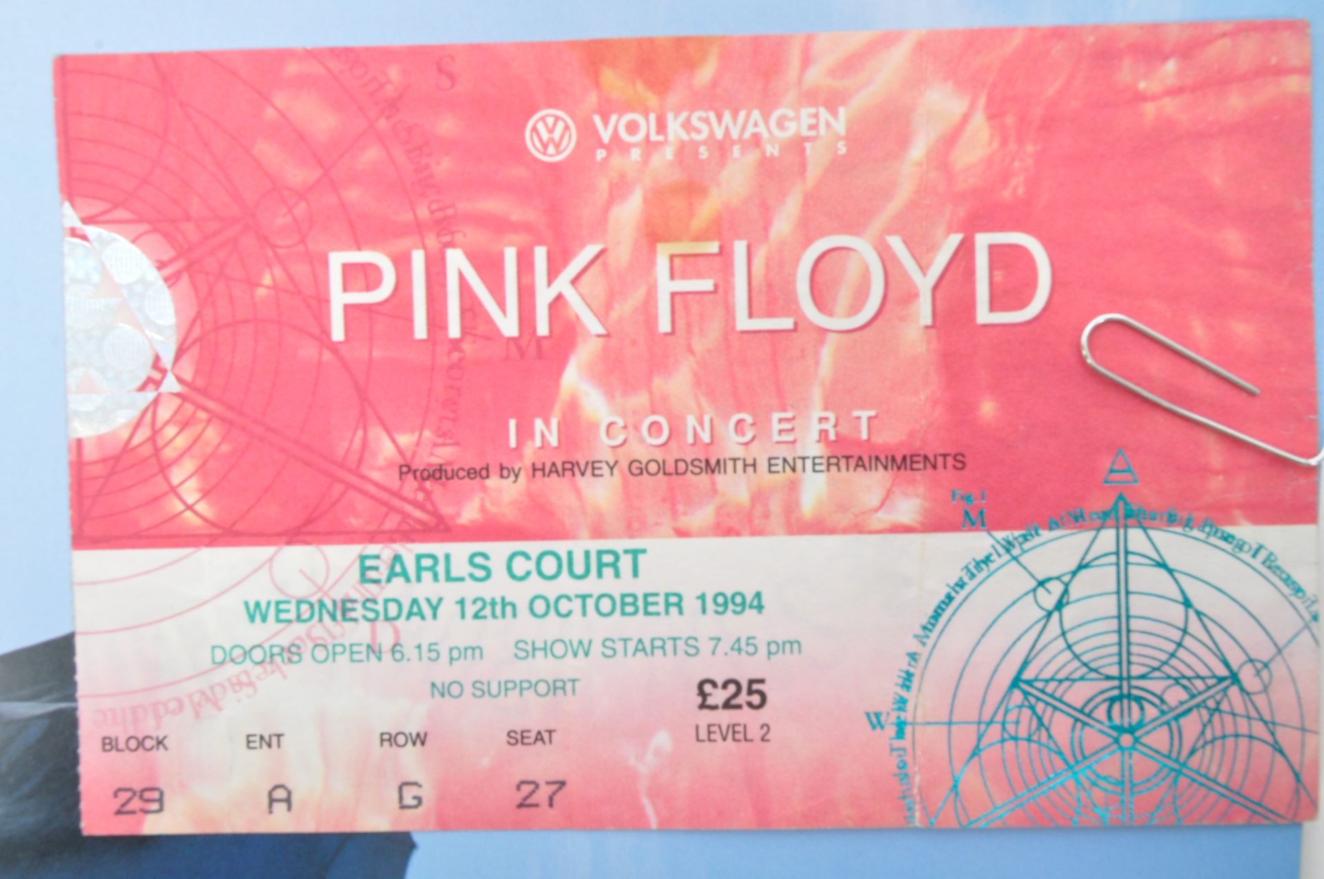 2004 INSIDE OUT PINK FLOYD BOOK & PROGRAMME WITH TICKET - Bild 6 aus 7