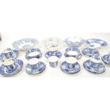 COLLECTION OF 19TH CENTURY BLUE & WHITE CHINA