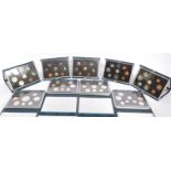 A COLLECTION OF LATE 20TH CENTURY UNCIRCULATED PROOF COINS