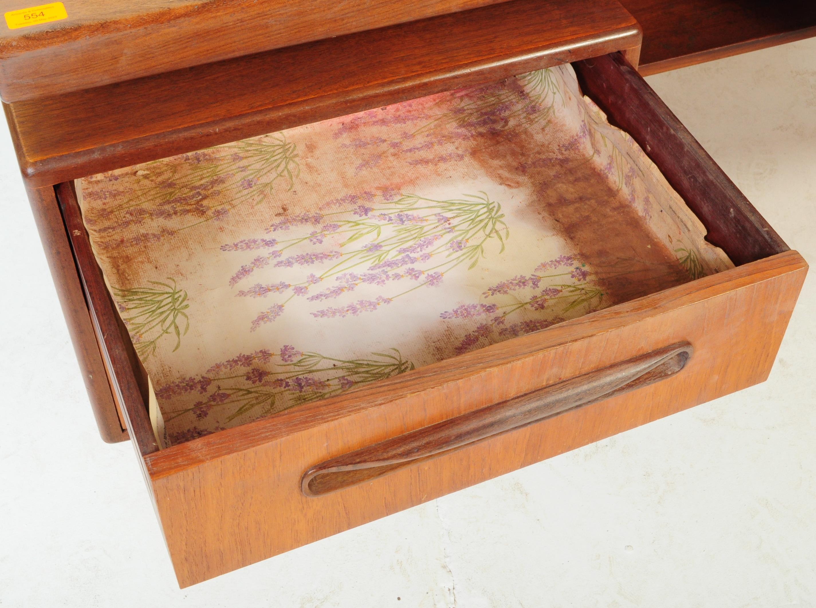 A VINTAGE TEAK G-PLAN FRESCO DRESSING TABLE BY VICTOR B WILKINS - Image 3 of 5