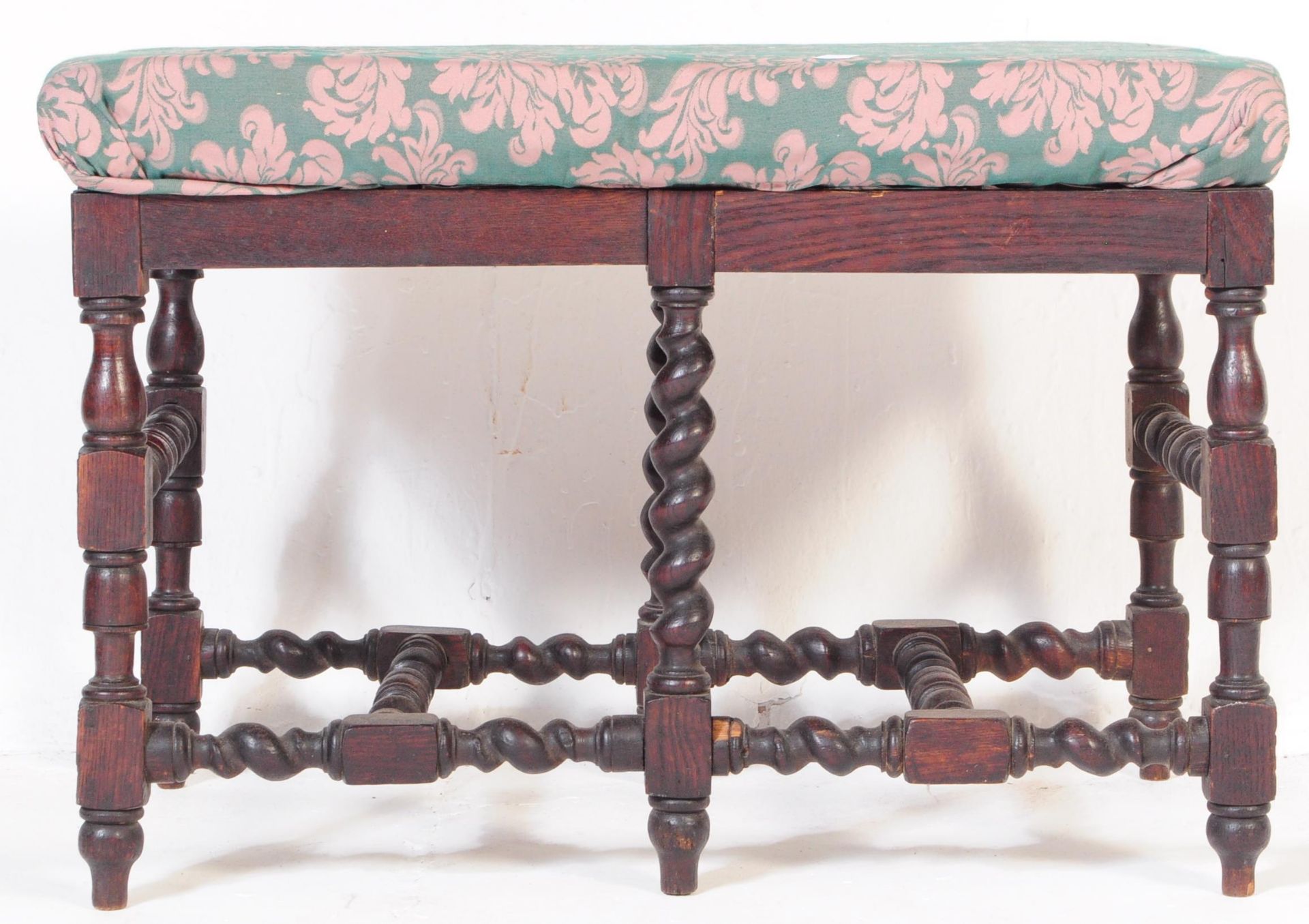 VICTORIAN 19TH CENTURY DOUBLE SEATED PIANO STOOL - Image 3 of 5