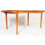 MID 20TH CENTURY MCINTOSH TEAK EXTENDING DINING TABLE