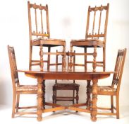 VINTAGE ERCOL OLD COLONIAL PATTERN DINING ROOM SUITE