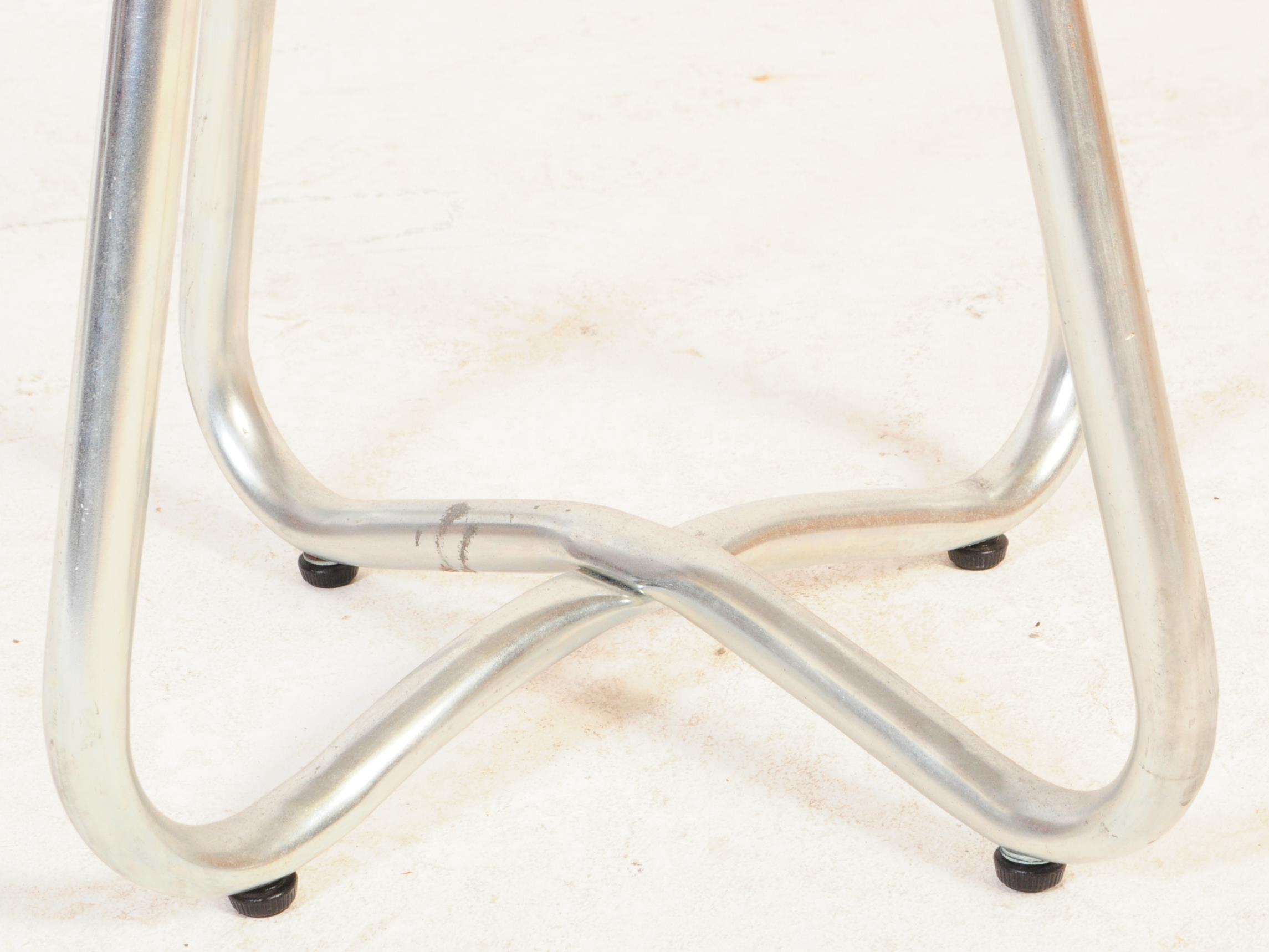 VINTAGE 20TH CENTURY INDUSTRIAL TUBULAR METAL STOOL - Image 4 of 5