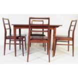 RETRO VINTAGE MID CENTURY RICHARD HORNBY DINING TABLE & CHAIRS