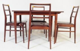 RETRO VINTAGE MID CENTURY RICHARD HORNBY DINING TABLE & CHAIRS