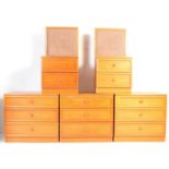 A LATE 20TH CENTURY G PLAN BEDSIDE CABINETS / BEDROOM SUITE