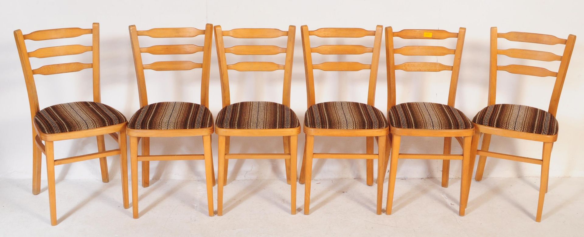 SIX VINTAGE RETRO 1960S KITCHEN DINING CHAIRS - Image 2 of 5