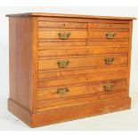 EDWARDIAN EARLY 20TH CENTURY SATIN WOOD CHEST OF DRAWERS