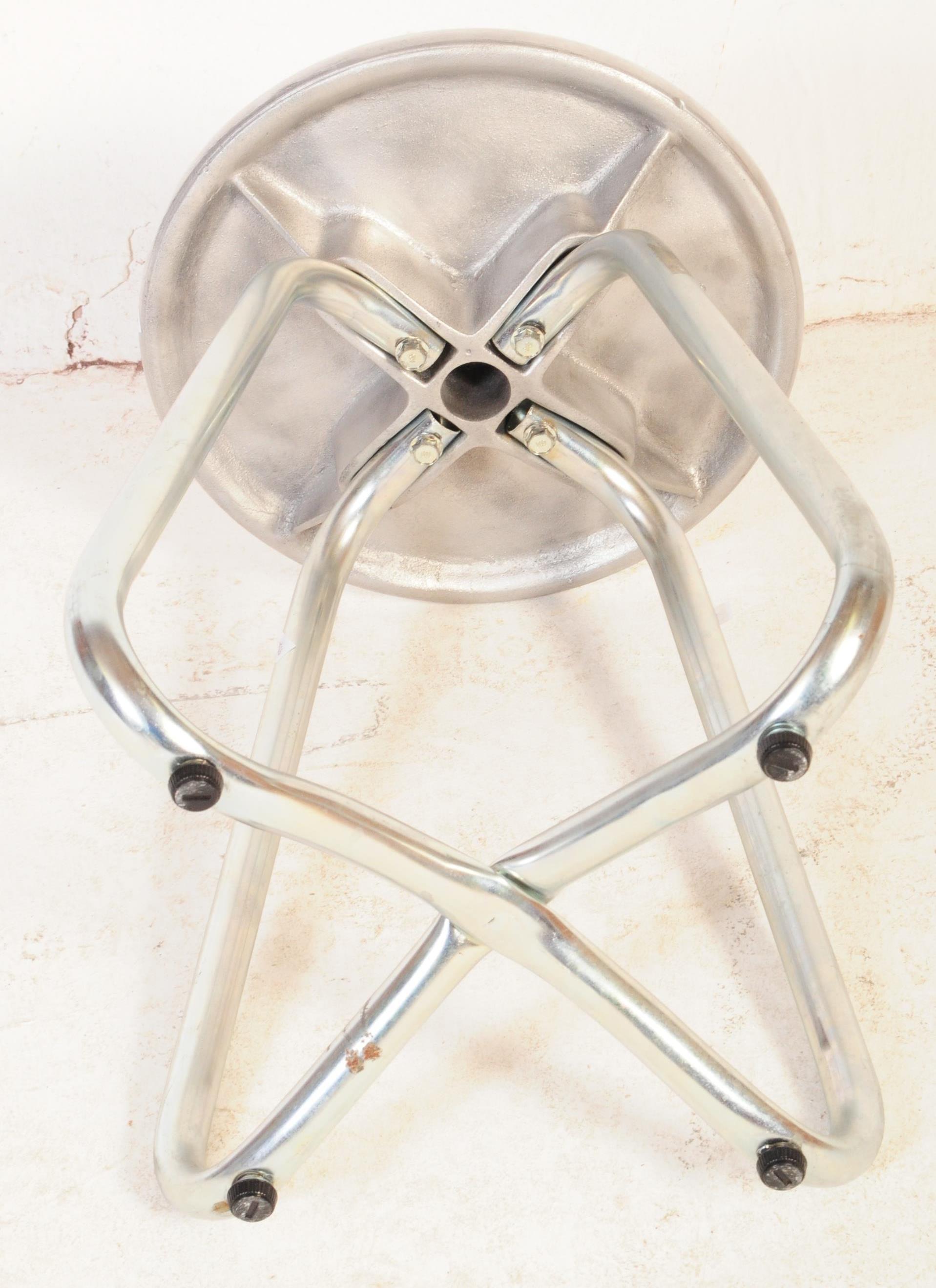 VINTAGE 20TH CENTURY INDUSTRIAL TUBULAR METAL STOOL - Image 5 of 5