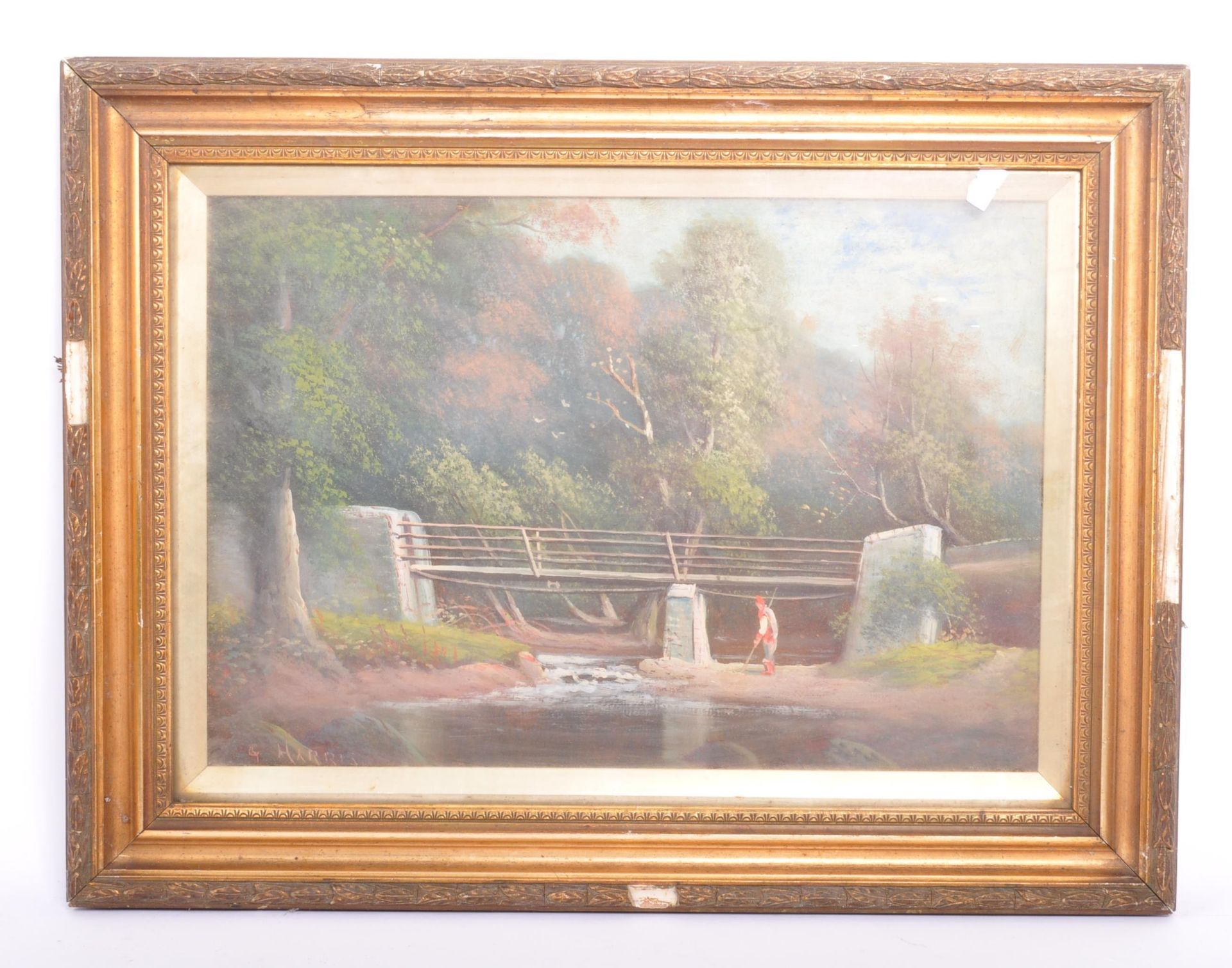 GEORGE HARRIS - LOCAL INTEREST - TWO RIVER OIL PAINTINGS - Image 4 of 6