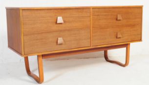 RETRO VINTAGE MID 20TH CENTURY TEAK QUADRILLE STYLE SIDEBOARD