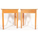 PAIR OF VINTAGE 20TH CENTURY 1950S SCHOOL DESKS