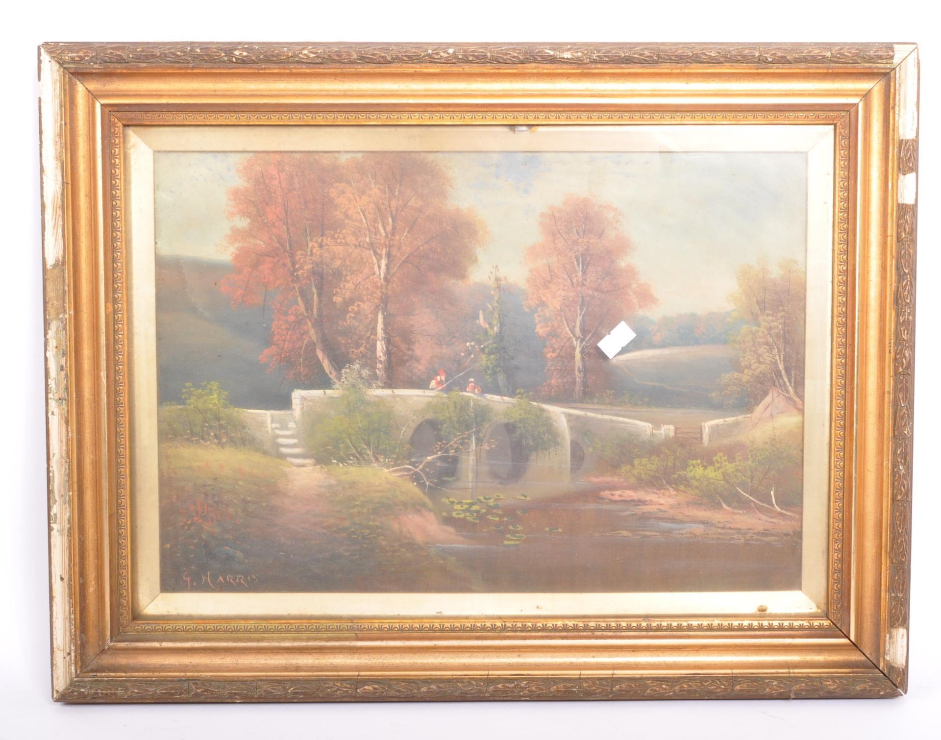 GEORGE HARRIS - LOCAL INTEREST - TWO RIVER OIL PAINTINGS - Image 2 of 6