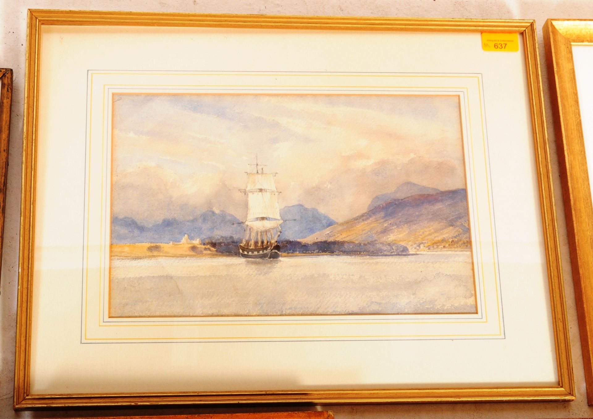A LARGE COLLECTION OF 19TH CENTURY WATERCOLOURS - Image 6 of 7