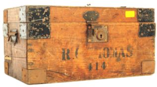 WWII WORLD WAR TWO WOODEN BOX