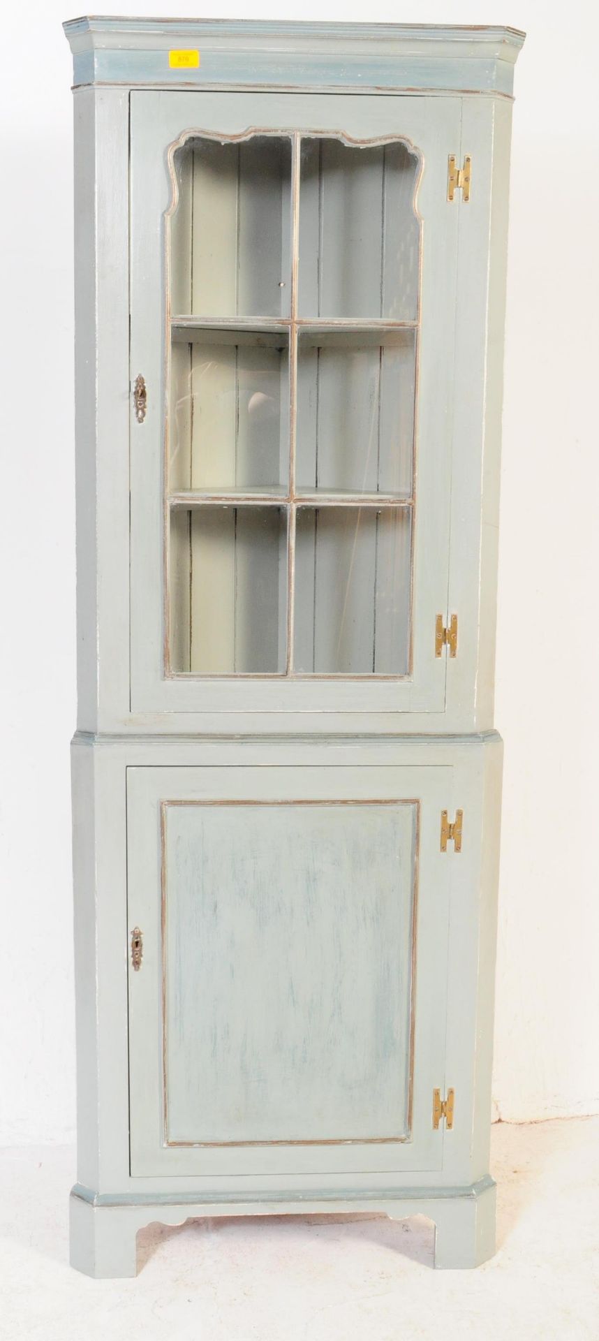 EARLY 20TH CENTURY PAINTED CORNER CABINET - Image 2 of 6