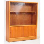 RETRO MID CENTURY HERBERT GIBBS TEAK BOOKCASE