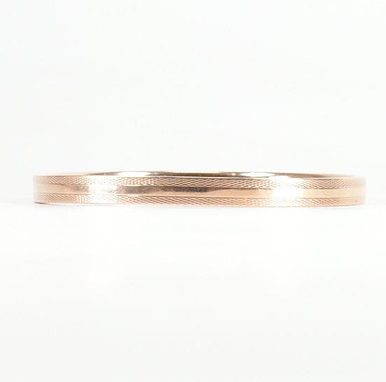 9CT ROSE GOLD BANGLE ARMLET