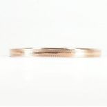 9CT ROSE GOLD BANGLE ARMLET