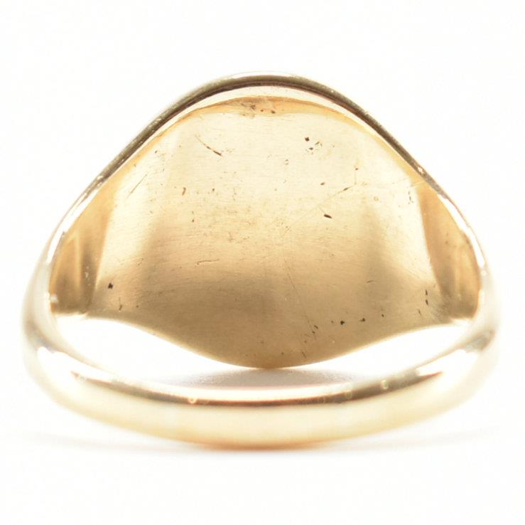 HALLMARKED 9CT GOLD SIGNET RING - Image 4 of 8