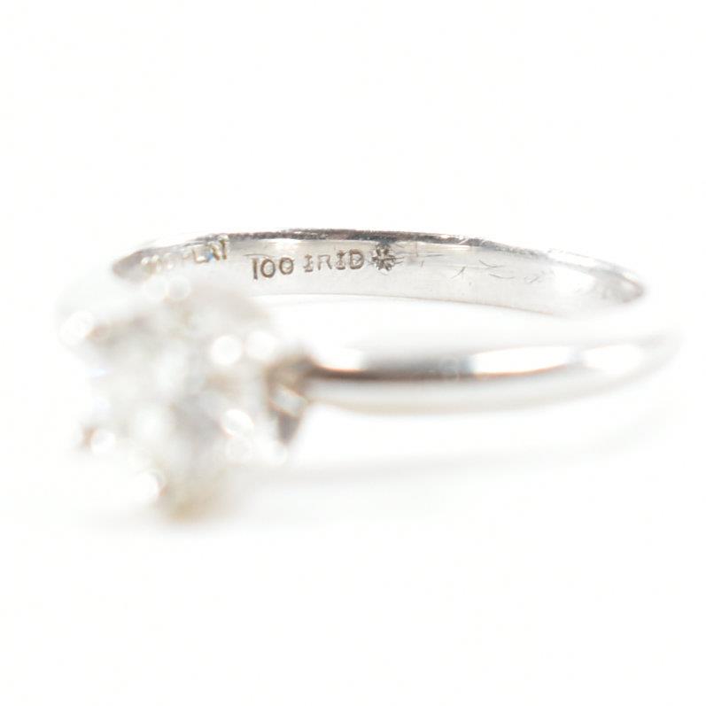 900 PLATINUM & DIAMOND SOLITAIRE RING - Image 7 of 9