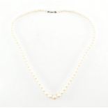 1930s 9CT GOLD & CULTURED PEARL NECKLACE