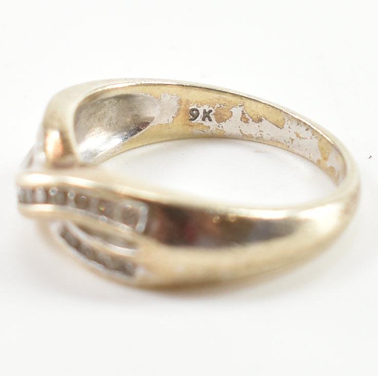 TWO HALLMARKED 9CT GOLD & DIAMOND RINGS - Image 8 of 10