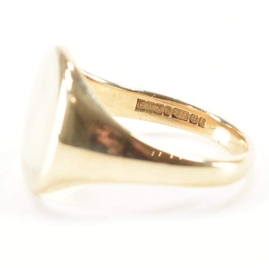 HALLMARKED 9CT GOLD SIGNET RING - Image 6 of 8