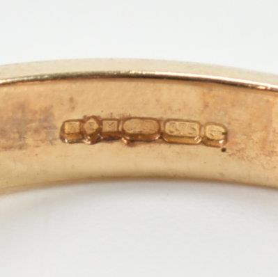 HALLMARKED 9CT GOLD MIZPAH RING - Image 7 of 8