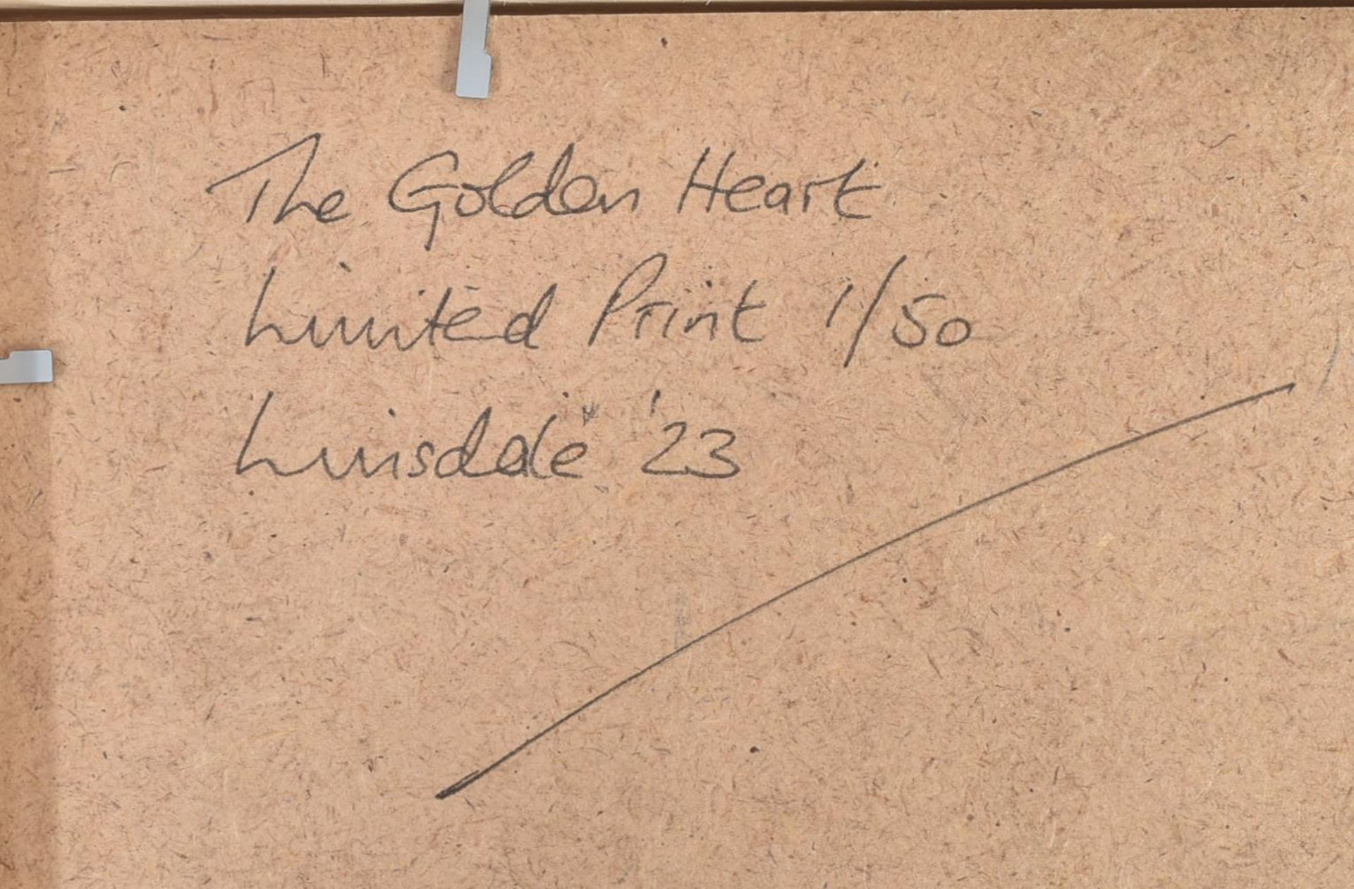 DAVID LINSDALE - THE GOLDEN HEART (1) - 2023 - Image 5 of 5