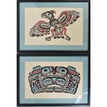 DALE FAULSTICH - TWO LIMITED EDITION SERIGRAPH PRINTS - 1989