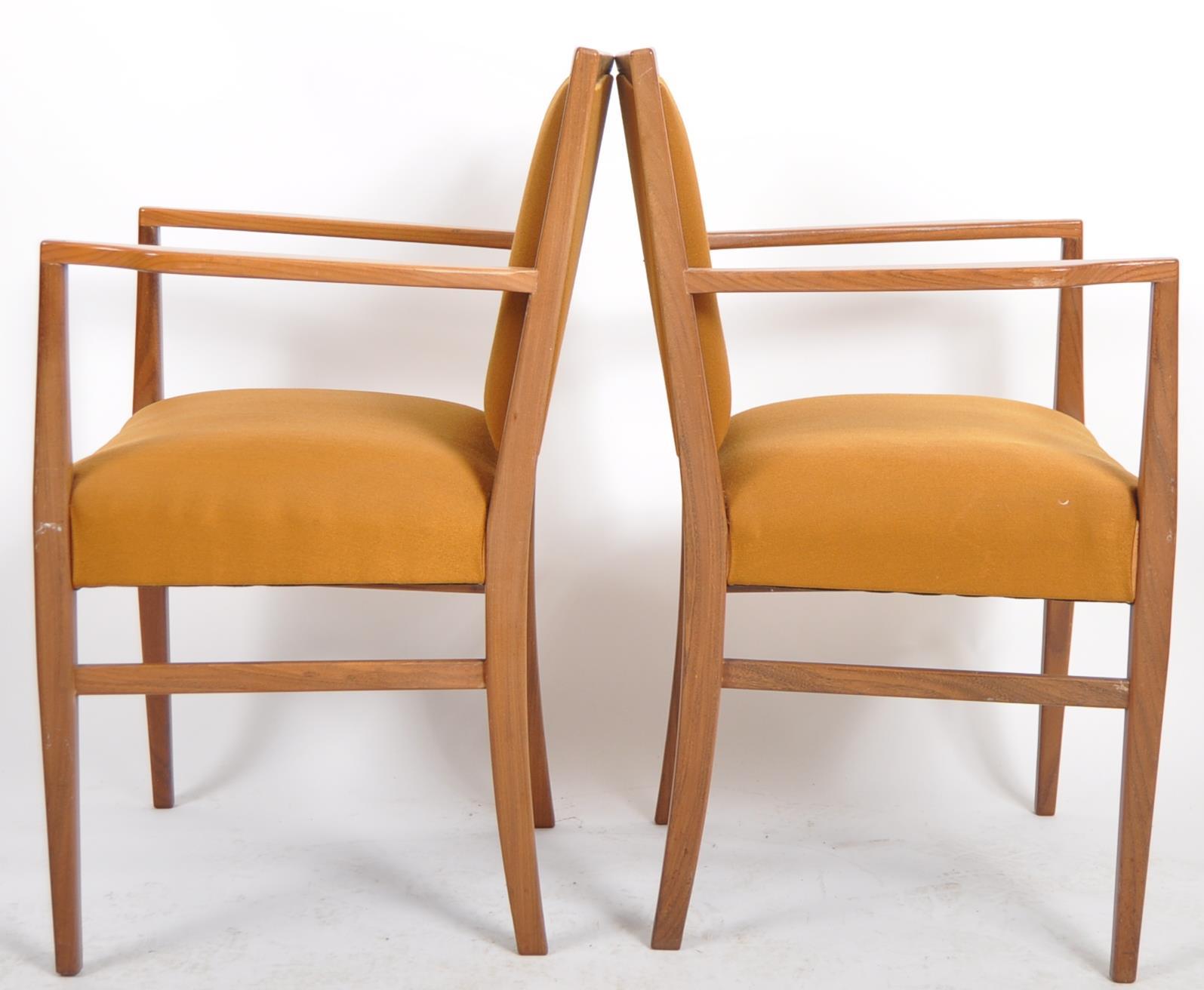 GORDON RUSSELL - MATCHING SET OF 16 TEAK FRAMED CHAIRS - Image 9 of 13