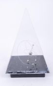 MICK JAGGER - LATE 20th CENTURY PYRAMID PLANETARIUM CLOCK