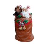 CHRISTMAS EVENT PROP - LIFESIZE SANTA & RUDOLF DISPLAY