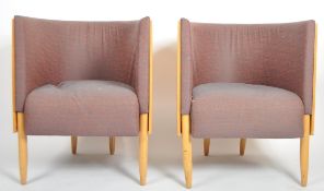 ALLERMUIR - PAIR OF EARLY 2000 BENTWOOD LOUNGE CHAIRS