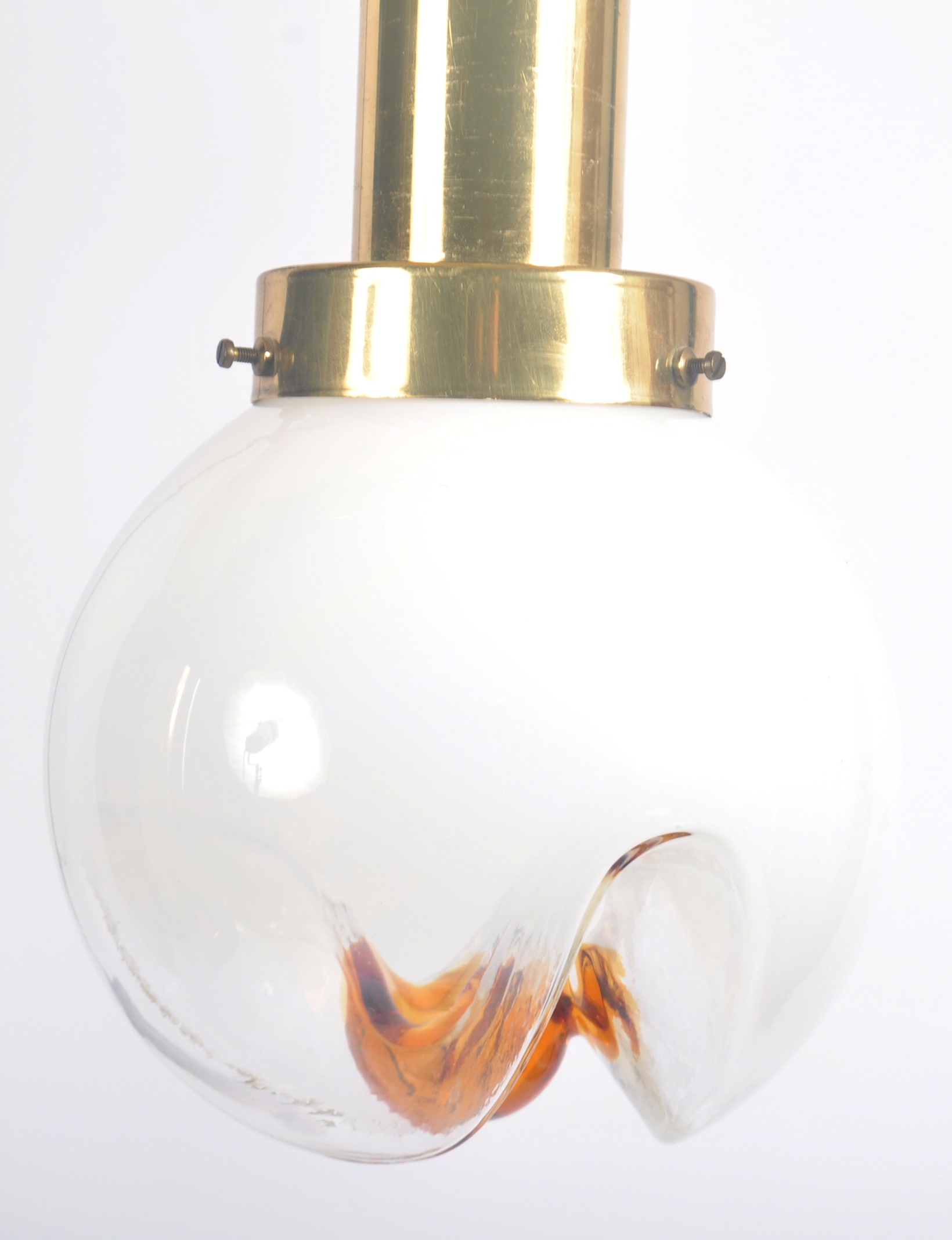 MAZZEGA - ITALIAN MURANO GLASS CEILING LIGHT - Image 3 of 5