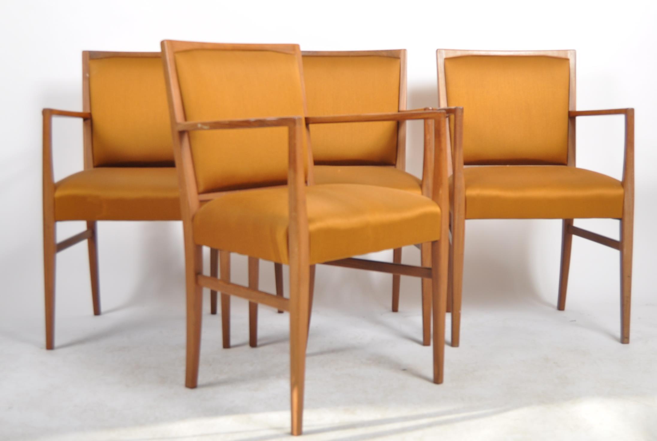 GORDON RUSSELL - MATCHING SET OF 16 TEAK FRAMED CHAIRS - Image 6 of 13