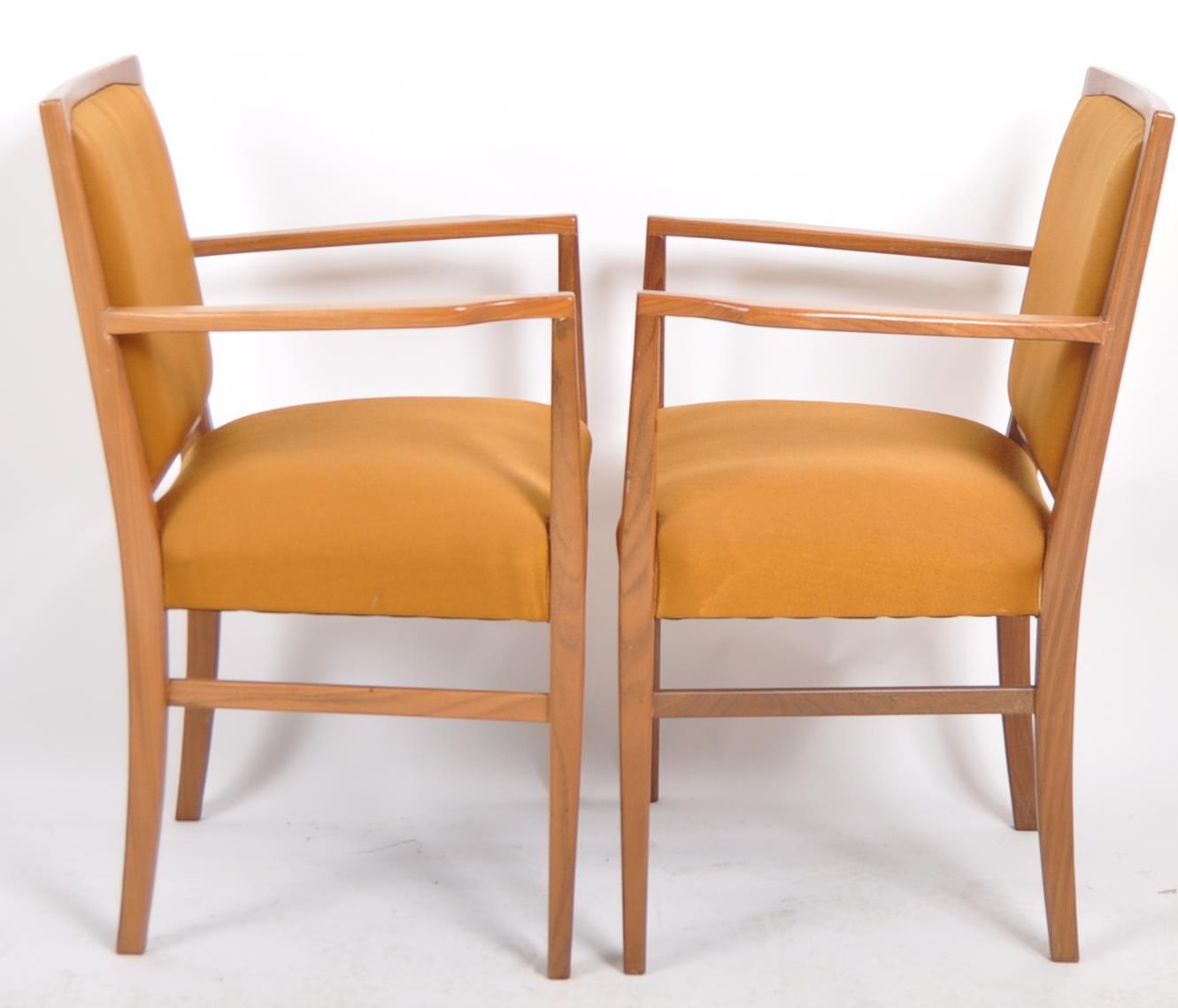 GORDON RUSSELL - MATCHING SET OF 16 TEAK FRAMED CHAIRS - Image 11 of 13
