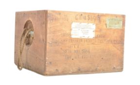 MARCONI COMPANY - MID CENTURY NAVAL WEAPONS TRUNK