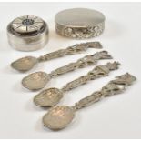 COLLECTION OF 20TH CENTURY MIDDLE EASTERN SILVER