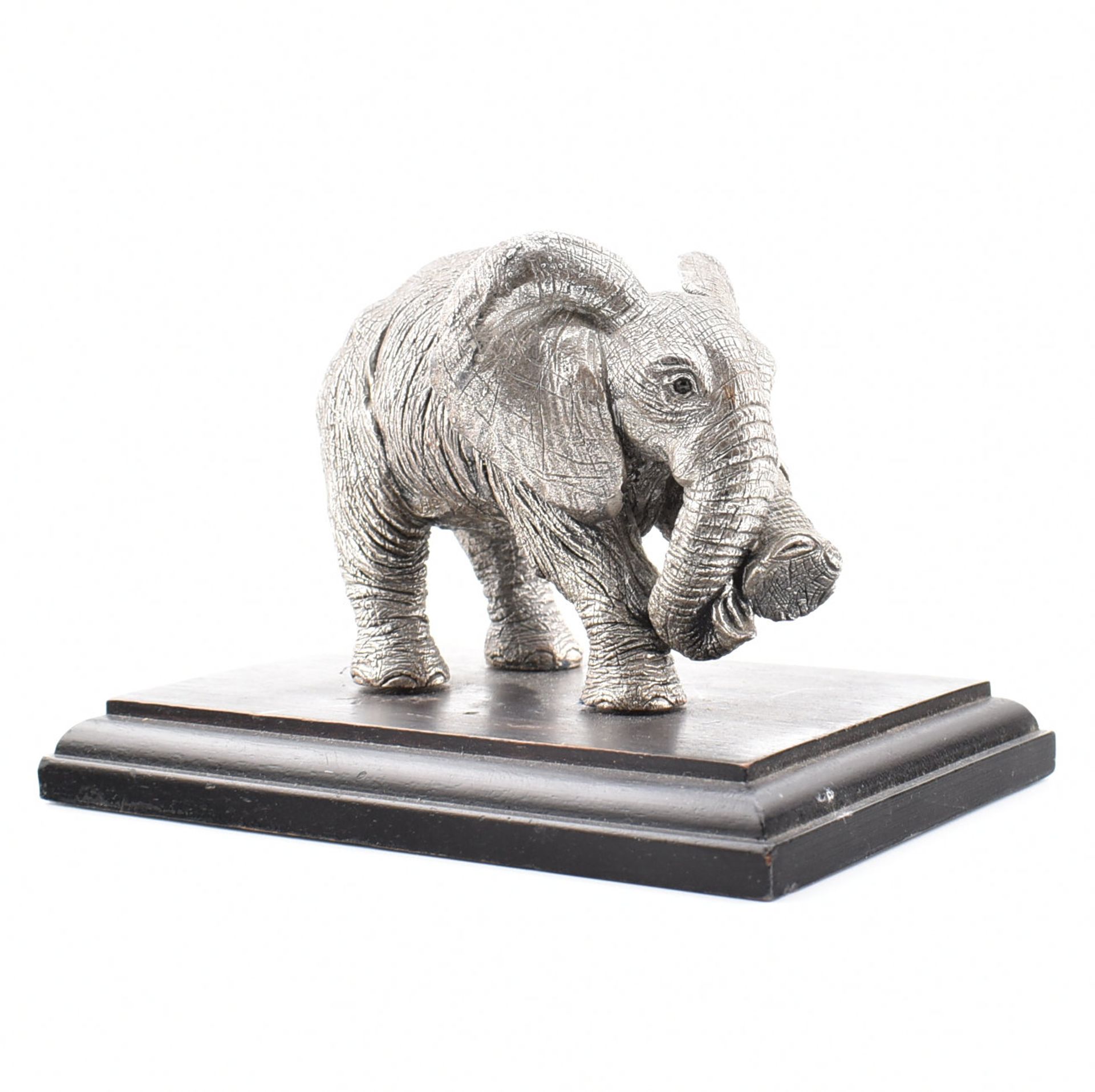 HALLMARKED SILVER COUNTRY ARTISTS ELEPHANT FIGURINE - Image 7 of 7