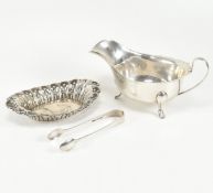 COLLECTION OF EARLY TO MID CENTURY HALLMARKED SILVER